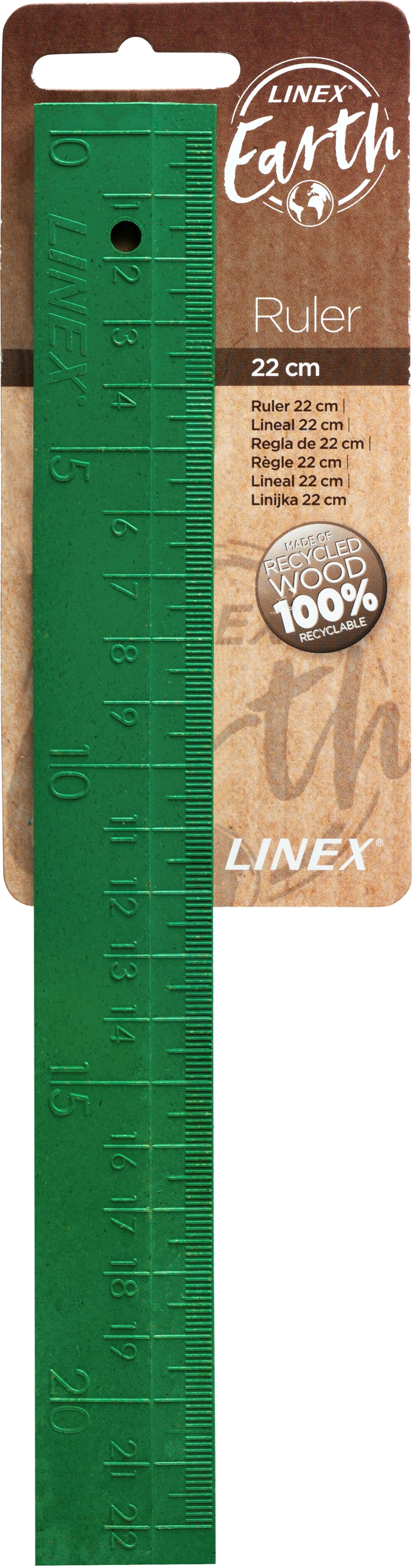 Linex earth lineal zelen 22 cm