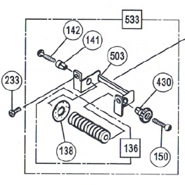 Paket rezervnih delov M1000 - 533