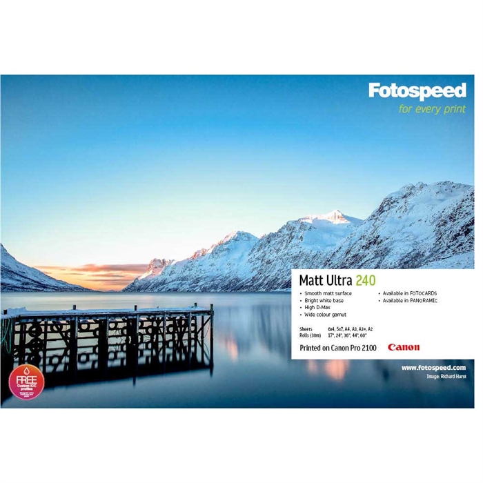 Fotospeed Matt Ultra 240 g/m² - 17" x 30 metrov