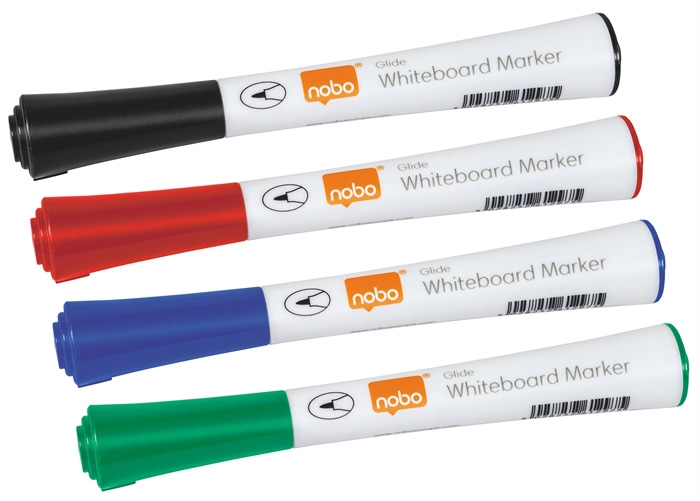 Nobo WB marker Glide fine okrogel 1 mm sortirano (4)