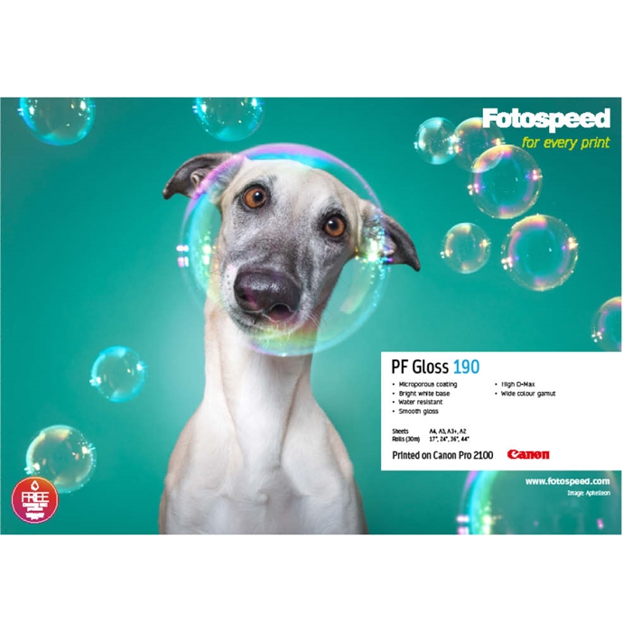 Fotospeed PF Gloss 190 g/m² - 17" x 30 metrov