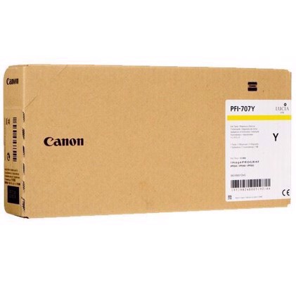 Canon Yellow PFI-707Y - 700 ml blækpatron