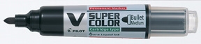 Pilot marker V-Super Color BG okrogel 0,9 mm ?rn