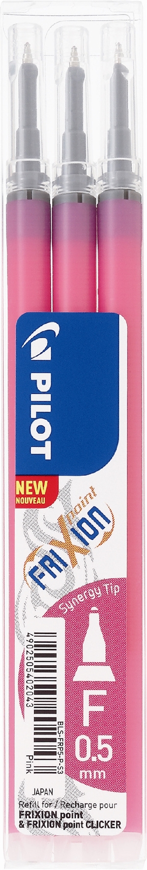 Pilot Frixion Point Clicker 0,5 polnilo roza (3)