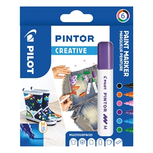 Pilot marker Pintor Medium Creative 1.4 (6 paketov)