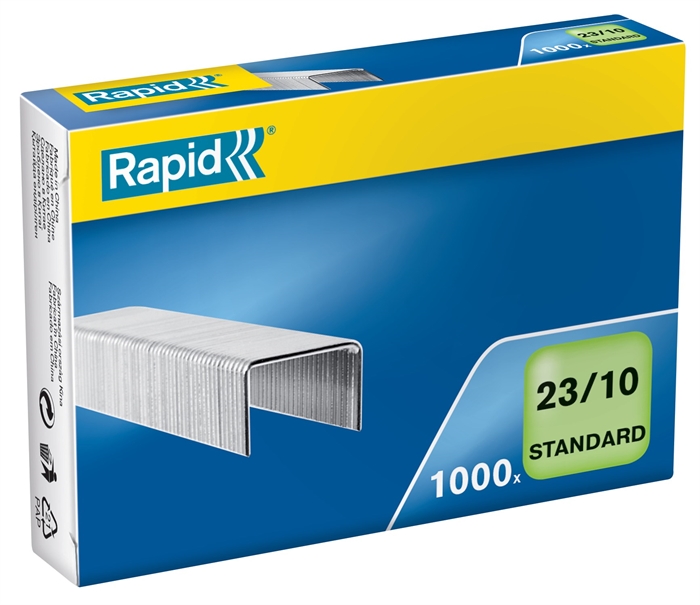 Rapid Staples 23/10 standardno pocinkano (1000)