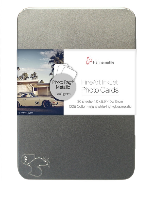 Hahnemühle Photo Rag Metallic 340 g/m² Photo Cards - 10 x 15, 30 listov