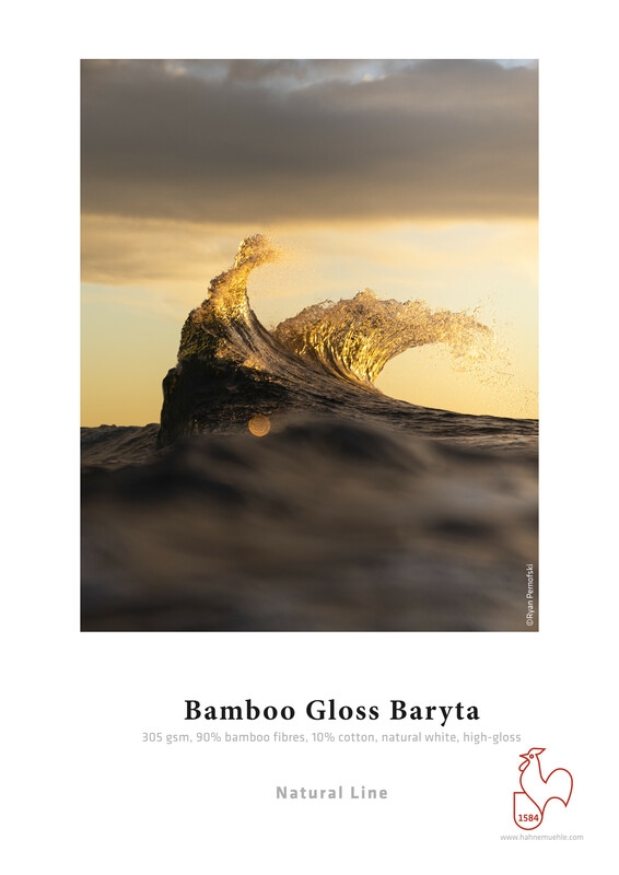 Hahnemühle Bamboo Gloss Baryta 305 g/m² - 50" x 12 metrov