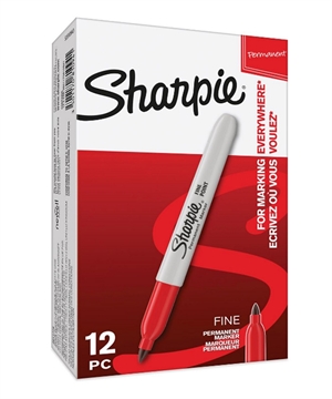 Marker Sharpie Fine 1,0 mm rde?