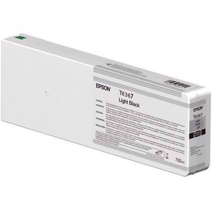 Epson T6367 Light Black - 700 ml blækpatron