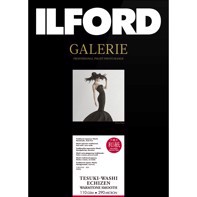 Ilford GALERIE Tesuki-Washi Echizen Warmtone  Smooth 110 - A3+ deckle edge, 10 listov