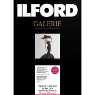 Ilford GALERIE Tesuki-Washi Echizen Warmtone Smooth 90 - A3+ deckle edge, 10 listov