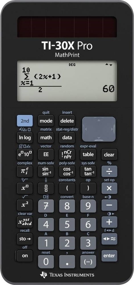 Znanstveni kalkulator Texas Instruments TI-30X Pro MathPrint