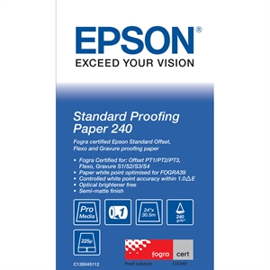 Epson Standard Proofing Paper 240, 24" x 30,5 metrov