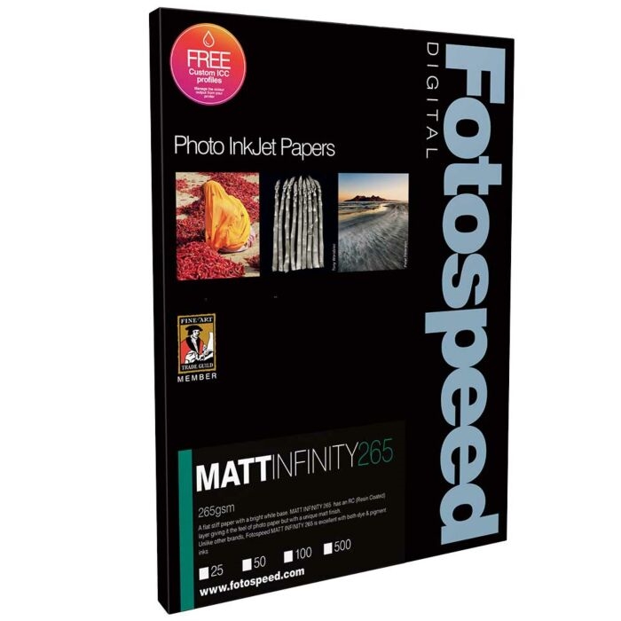 Fotospeed Matt Infinity 265 g/m² - A2, 25 listov