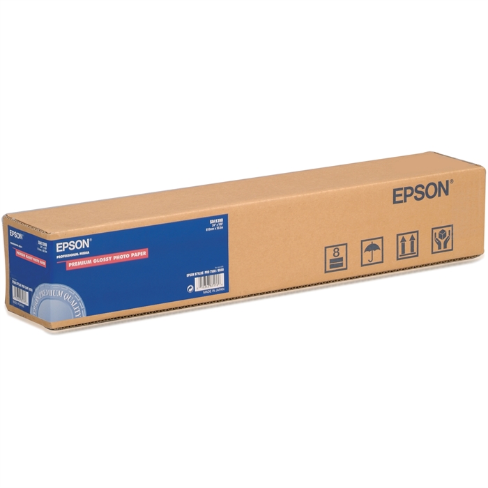 Epson Premium Glossy Photo Paper Roll, 255g/m² - 210 mm x 10 metrov