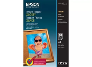 Epson Foto papir sijajni 200 g/m² - A3 - 20 listov