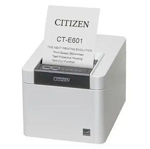 Citizen CT-E601, USB, 8 pik/mm (203 dpi), rezalnik, ?rn