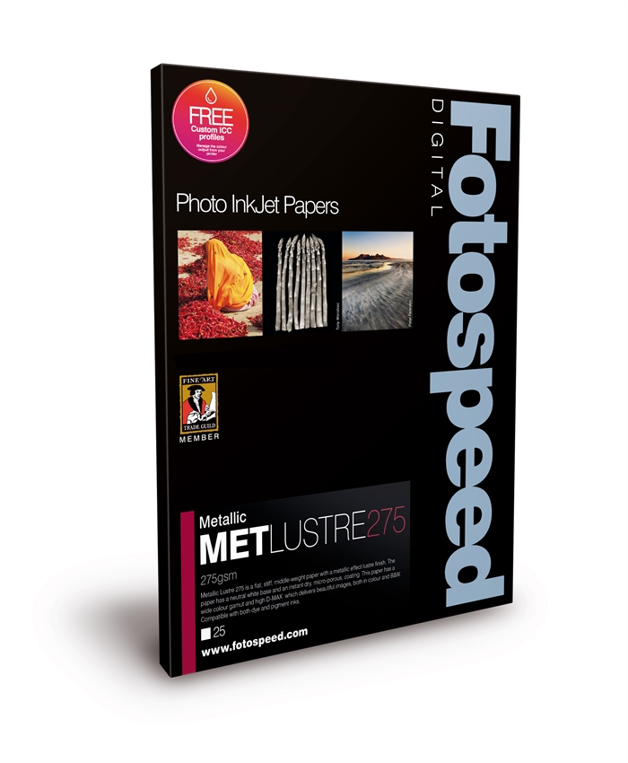 Fotospeed Metallic Lustre 275 g/m² - A4, 25 listov