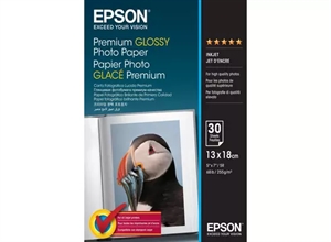 Epson Premium svetleči fotografski papir 255 g/m², 130 x 180 mm, 255 g/m², 30 listov