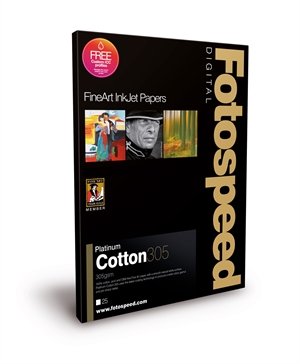 Fotospeed Platinum Cotton 305 g/m² - A2, 25 listov