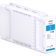 Epson T41F2 Cyan - 350 ml blækpatron - Epson SureColor SC-T3400, SC-T3400N, SC-T5400